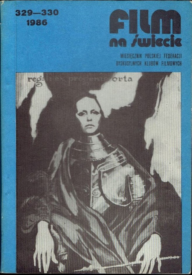 FILM NA SWIECIE magazine side cover Issue 329 -330 (5-6)   1986
